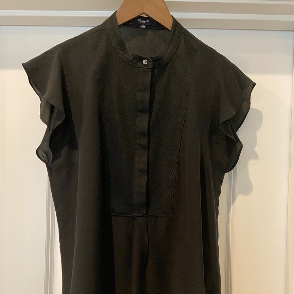 Black Madewell blouse size small